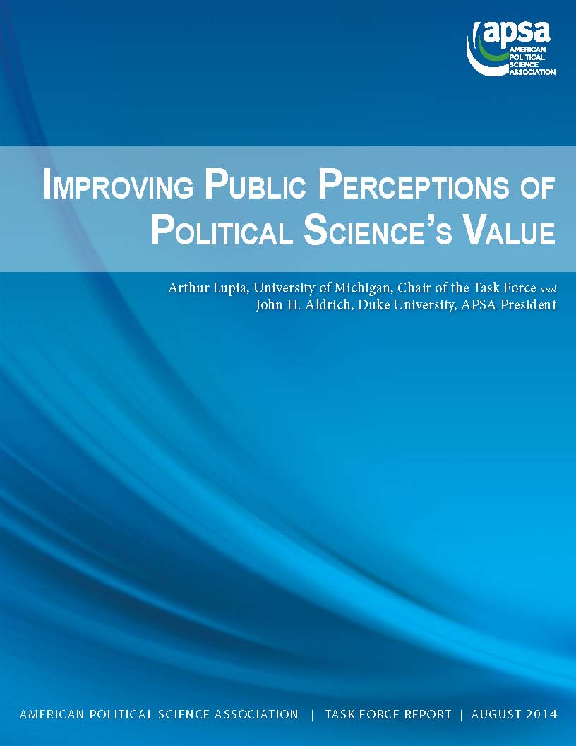 Improving Public Perceptions Cover Improving Public Perceptions Cover